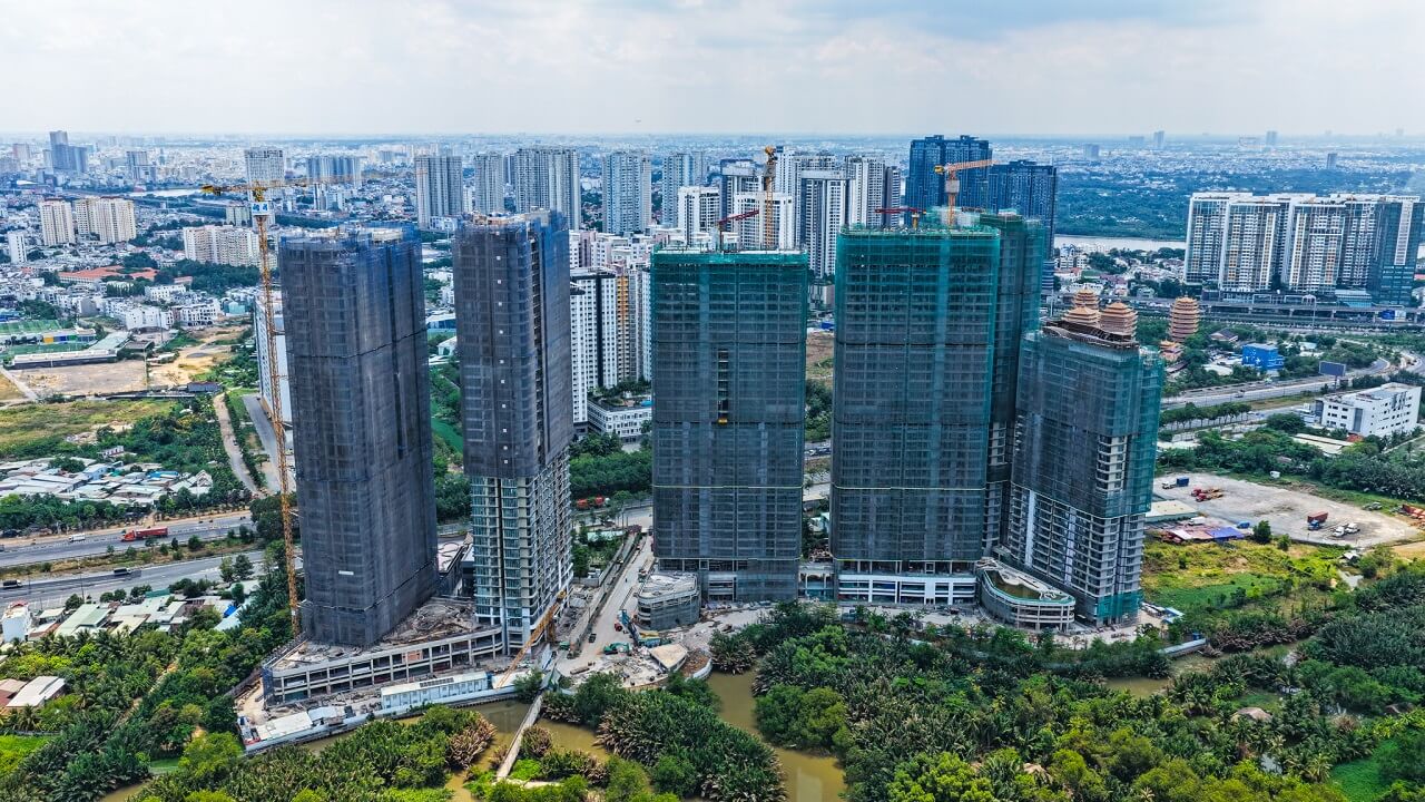 Eaton Park nhìn từ trên cao, tháng 5/2026