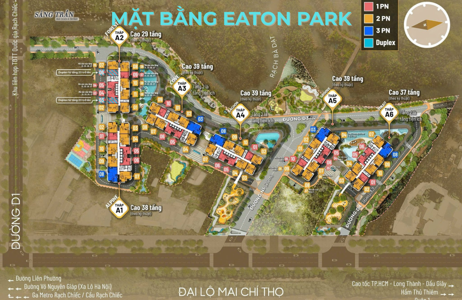 Mặt bằng tổng thể
