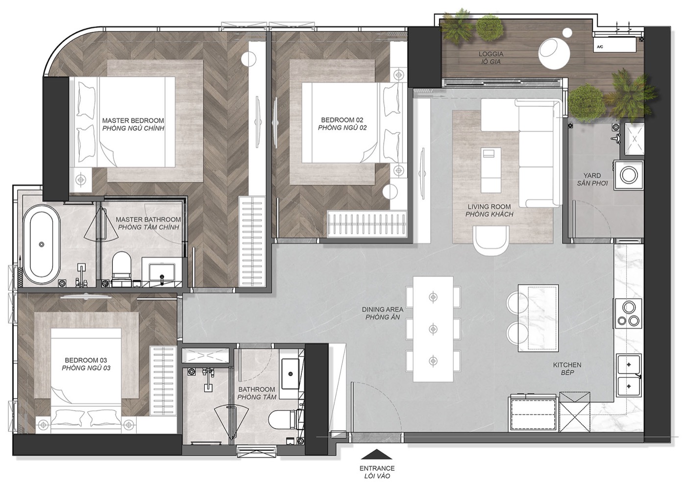 Layout 2D căn A1.0X.08 (C2)