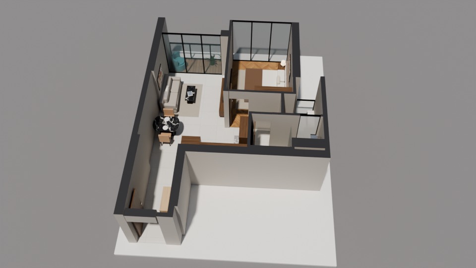 Mô hình 3D layout A3.2 Eaton Park