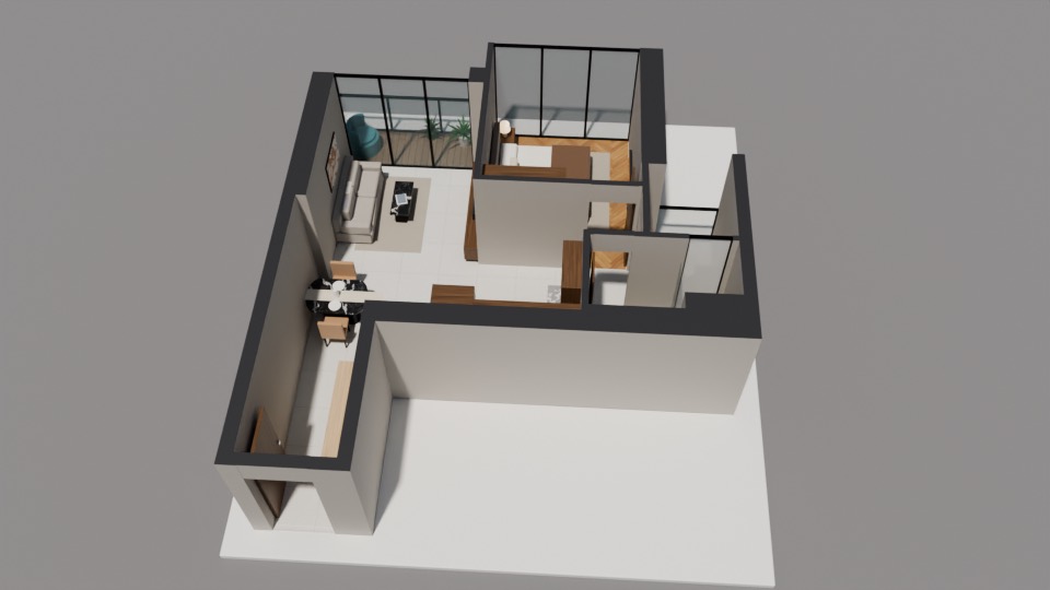 Mô hình 3D layout A3 Eaton Park